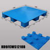 1200 x 1000 Economy HDPE-Kunststoffpaletten mit fester Oberseite für mittlere Beanspruchung