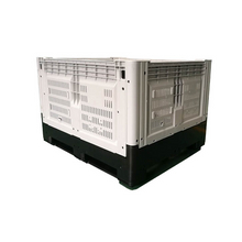 Landwirtschaftliche faltbare Mesh-Kunststoffpaletten-Großlagerbehälter