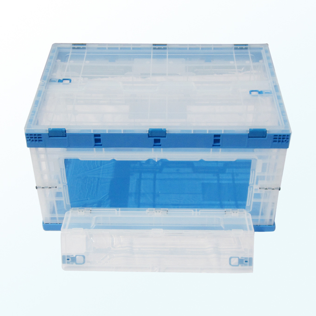 Faltbox mit Seitent&uuml;r und Deckel 650-440-360