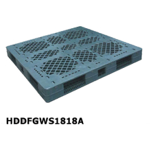 Große, langlebige HDPE-verstärkte industrielle Kunststoffpaletten