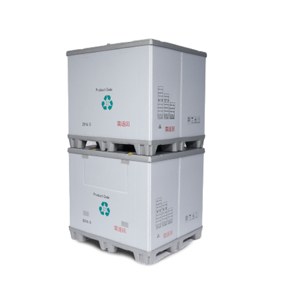 1200*800 recycelbare faltbare Wabenhüllen-Verpackungsbox