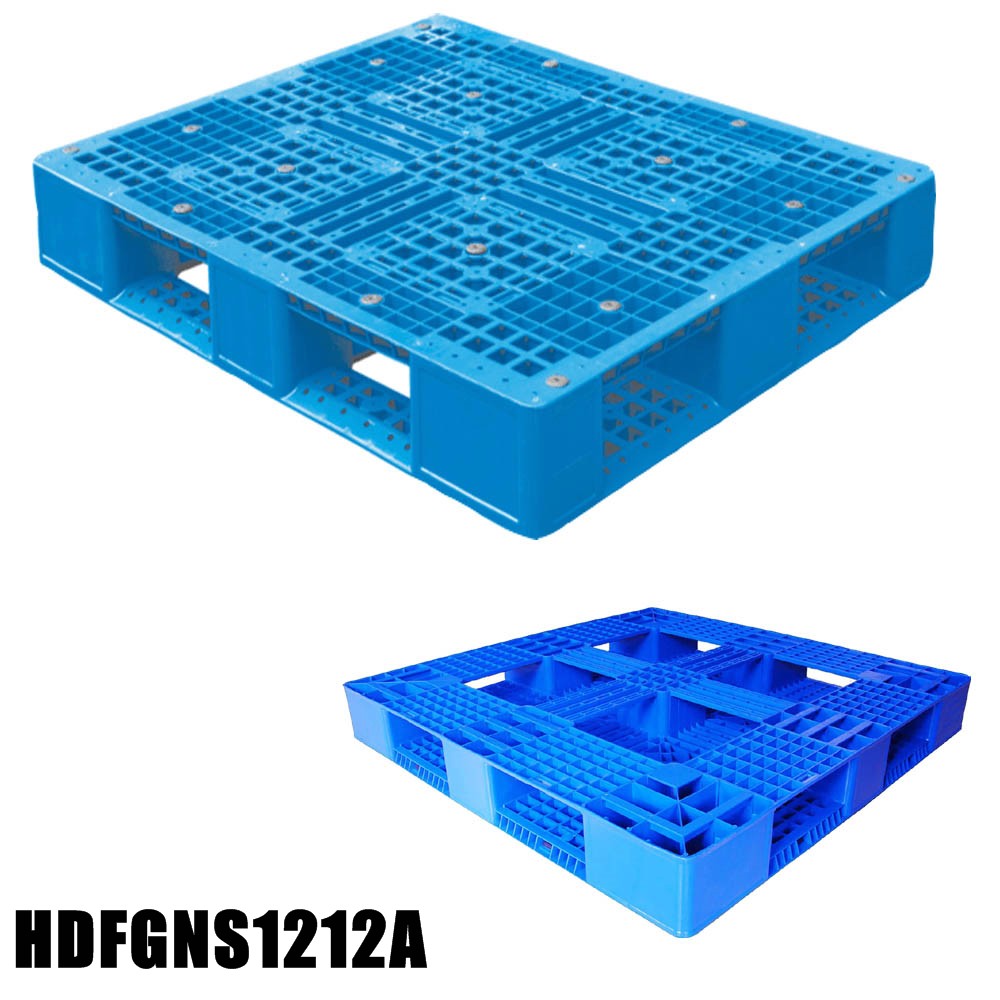 Rackfähige Kunststoffpaletten. Industrielle Kunststoffpaletten 