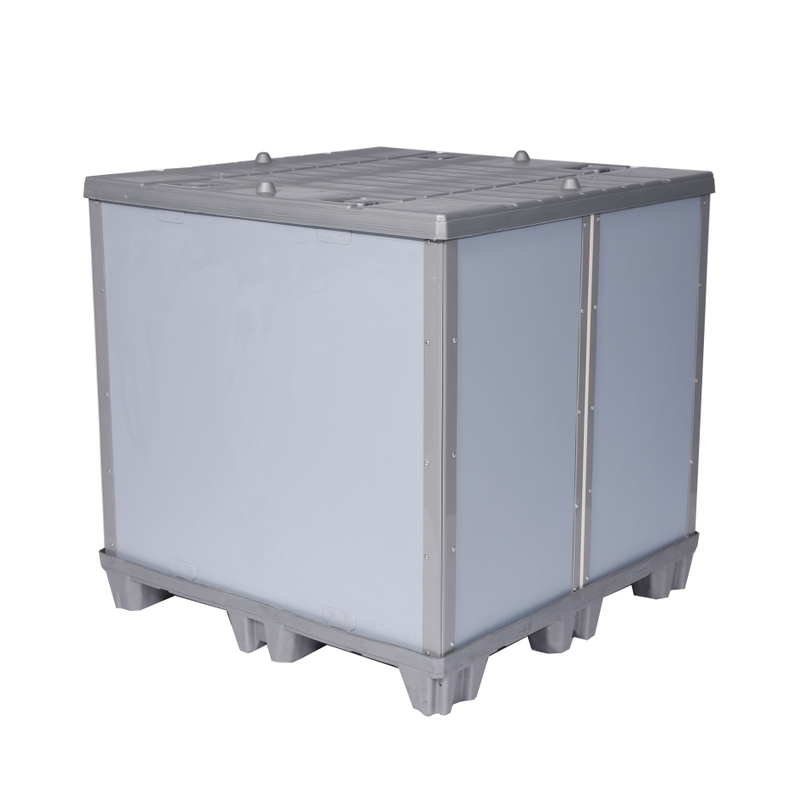 1100*1100 gewellte Autoteile-Kunststoffhülsenbox