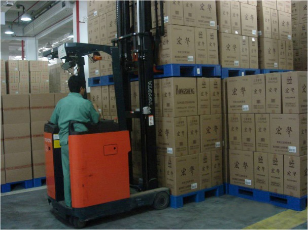 Tabakpaletten aus Spezialkunststoff