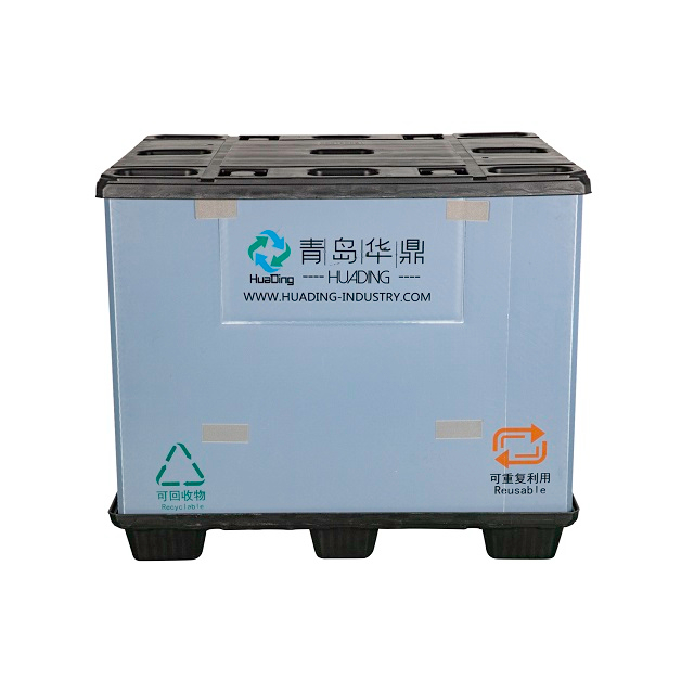 Kundenspezifische faltbare Kunststoffpalettenhülsenbox für die Verpackung