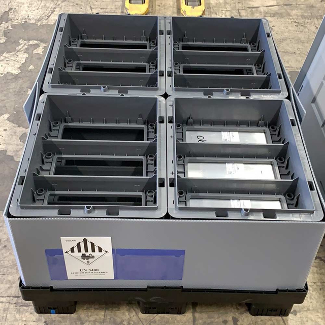 Wiederverwendbare Kunststoff-Gro&szlig;beh&auml;lter (TecPack-Boxen)