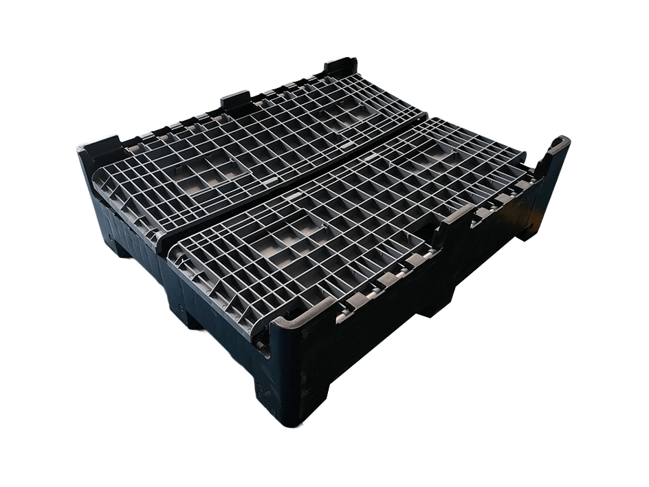 Industrielle Hochleistungs-FLC-Faltbare Kunststoffpalettenbox