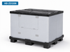1200 x 800 spritzgegossener Sleeve-Packbeh&auml;lter mit 3 L&auml;ufern