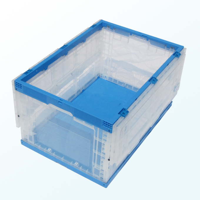 Faltbox mit Seitentür und Deckel 650-440-360