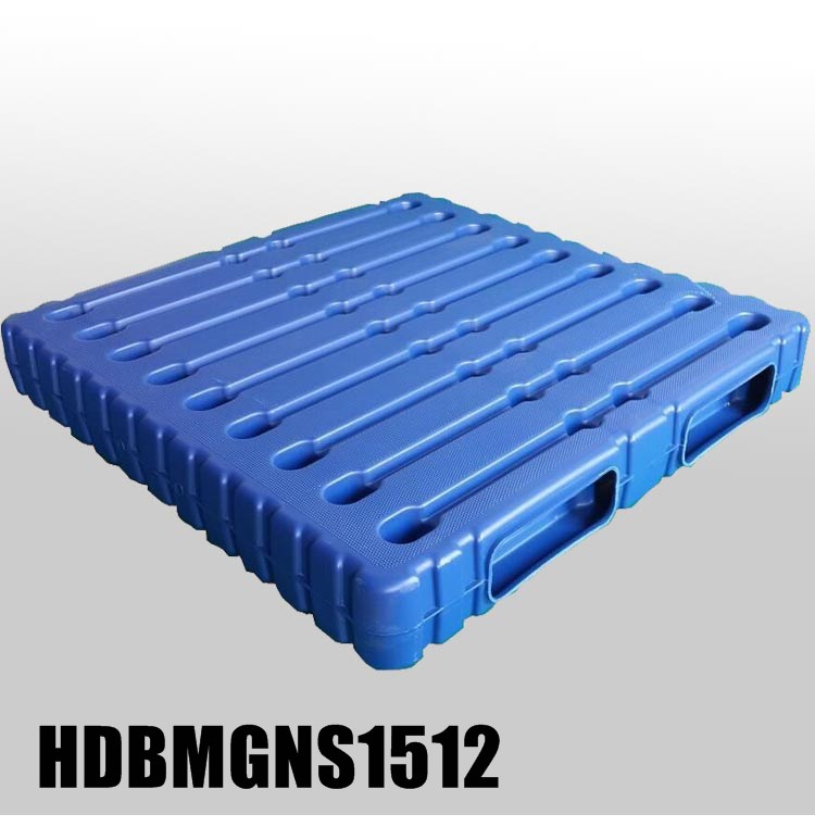 Blasgeformte Kunststoffpalette 1500 x 1200 x 150 mm