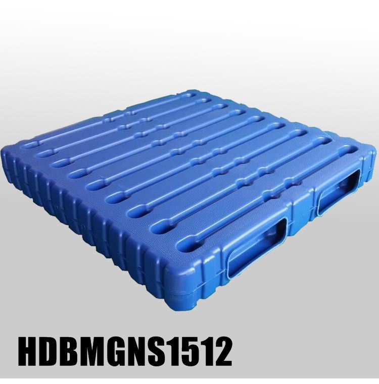 Blasgeformte Kunststoffpalette 1500 x 1200 x 150 mm